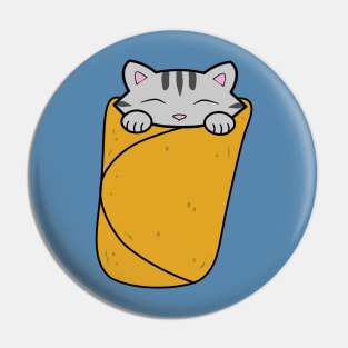 Purrito, cute cat burrito Pin