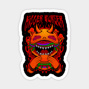 killer burger Magnet