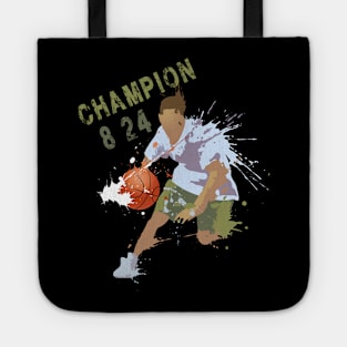 basketball t-shirt , gift for familly members Tote