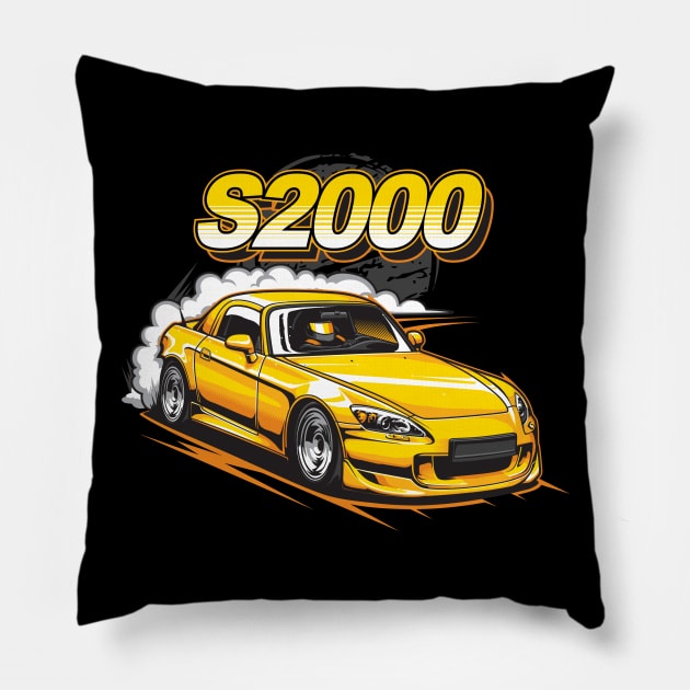 Honda S2000 Pillow by JDMAPEX