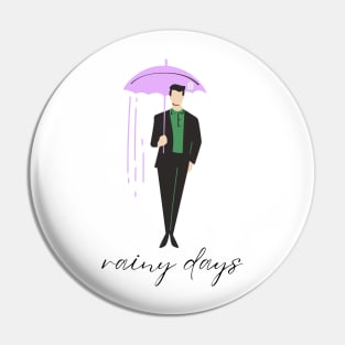 Rainy Days - Layover - V of BTS (Kim Taehyung) Pin