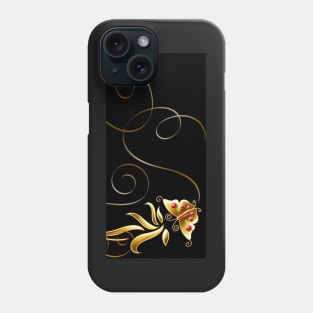 Golden Butterfly Phone Case