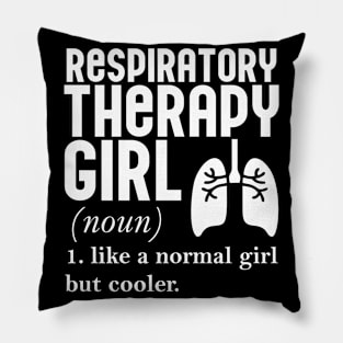 Respiratory Therapy Girl Pillow