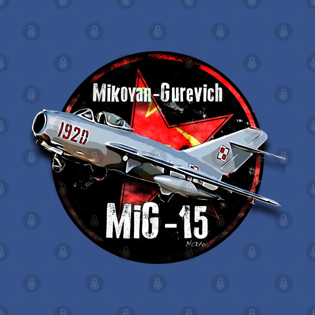 Mig15 Mikoyan-Gurevich by aeroloversclothing