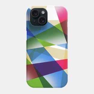 Geometric Fractal Prism Phone Case