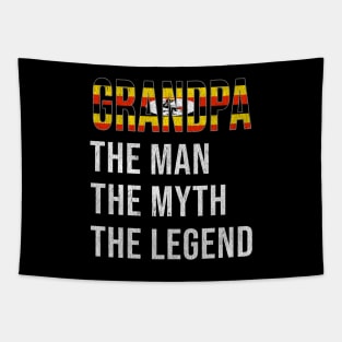 Grand Father Ugandan Grandpa The Man The Myth The Legend - Gift for Ugandan Dad With Roots From  Uganda Tapestry