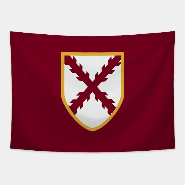 Civilization emblems - Burgundians Tapestry by Koyaanisqatsian