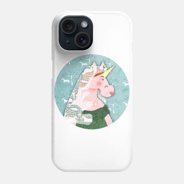 Unicorn Queen Victoria Phone Case by Thatssounicorny