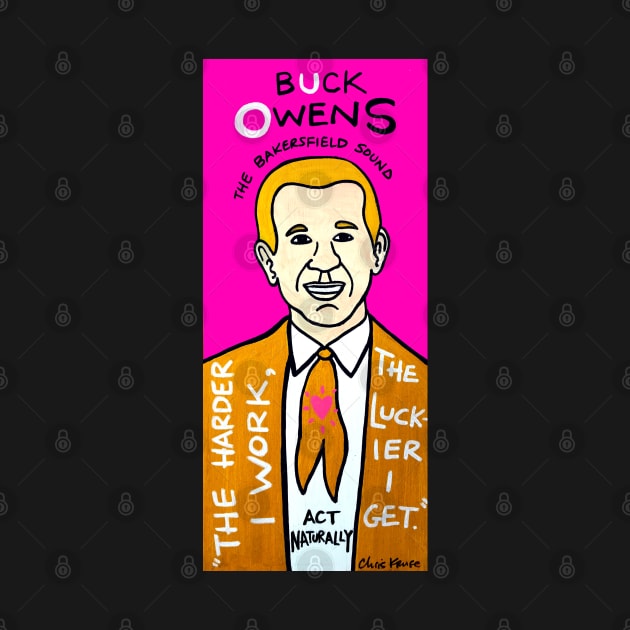 Buck Owens by krusefolkart