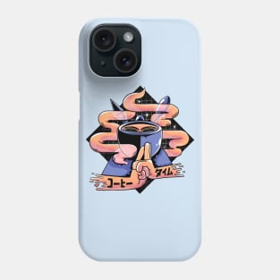 Coffee Time Ninja Phone Case