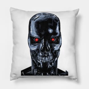 terminator robot Pillow