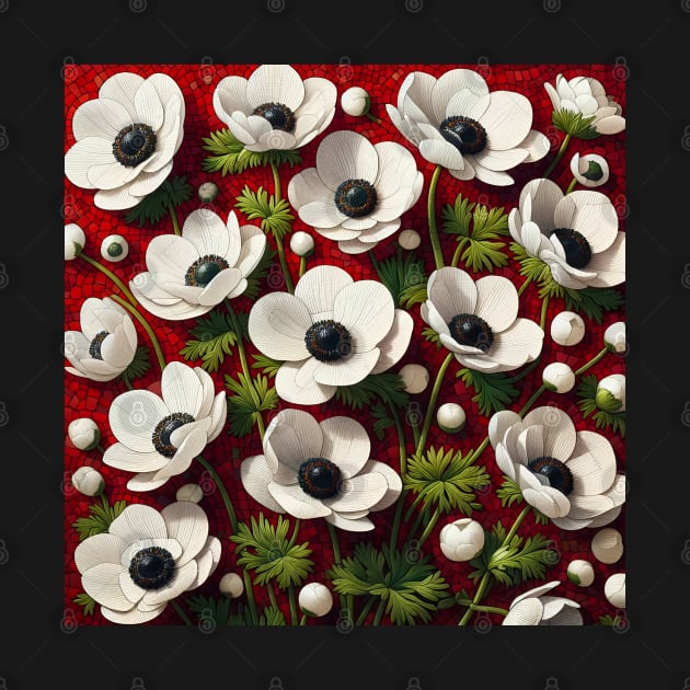 Anemone Flowers by Jenni Arts