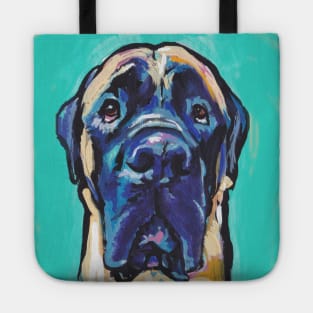 English Mastiff Dog Pop Art Tote