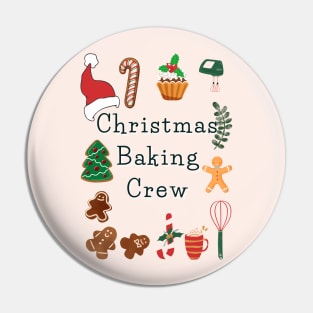 Christmas Baking Crew Pin