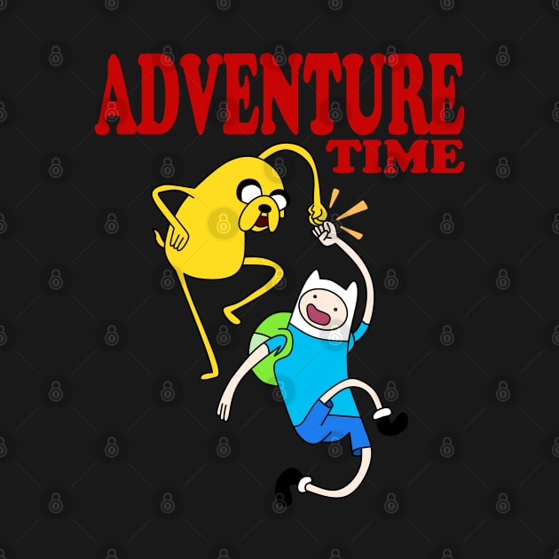 adventure time-jake and finn by screamousking