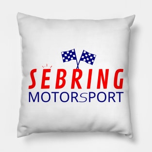 Sebring Motorsport Pillow