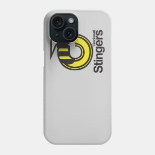 Retro Cincinnati Stingers Hockey Phone Case