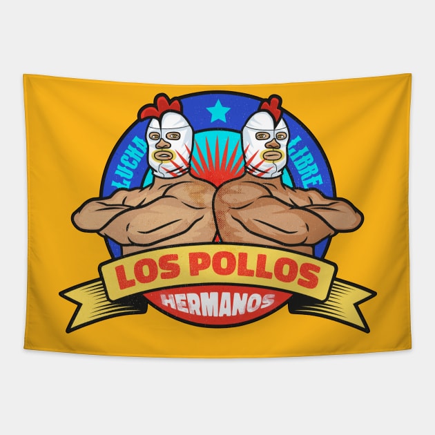 Lucha libre - los pollos hermanos Tapestry by redwane