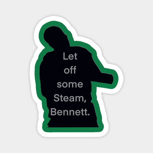 Let of Some Steam Bennet Magnet by Armor Class