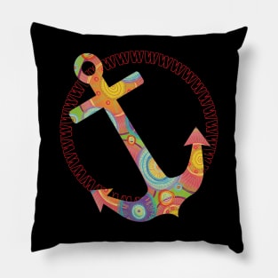 W anchor Pillow