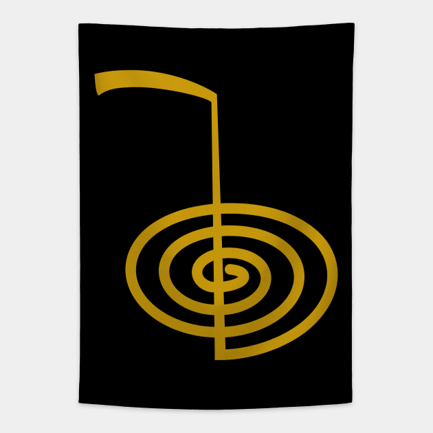 Cho ku rei Reiki Reiki Japanese Symbol Tapestry TeePublic