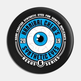 Synthetic Eyes Pin