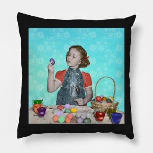 Shirley Temple Easter Pillow