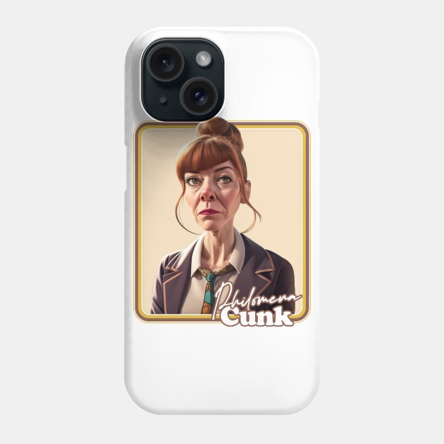 Philomena Cunk Phone Case by DankFutura