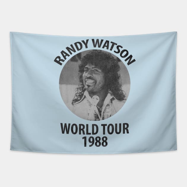 RANDY WATSON TOUR Tapestry by unguselimut6