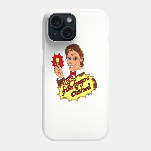 "New Fish-Fingers and Custard!" Phone Case by SkyeElizabeth