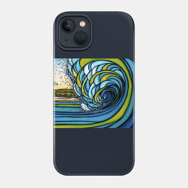 Ride the Wave - Beach - Phone Case
