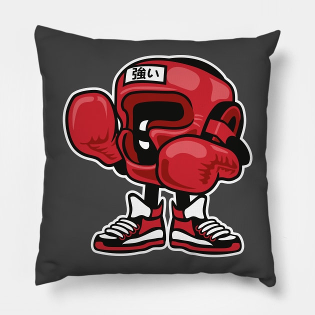 Boxing Champ Pillow by Carlosj1313