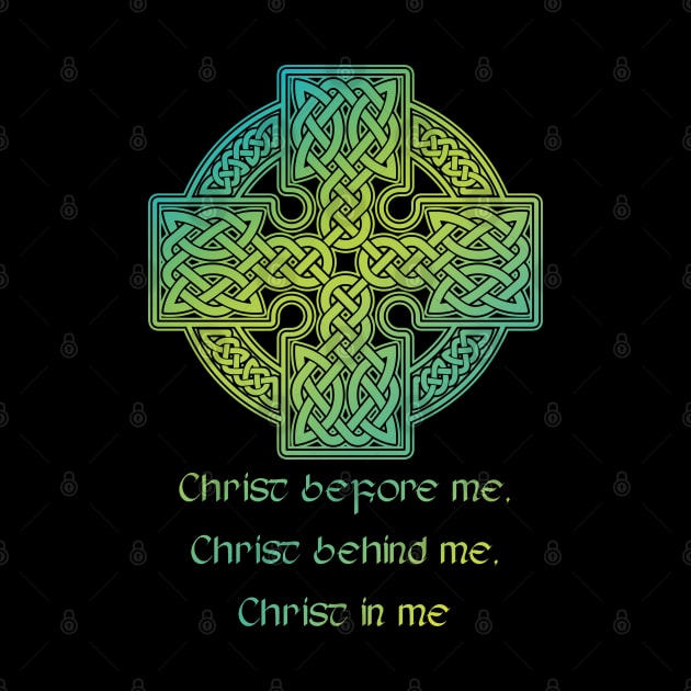 St. Patrick Quote with Irish Cross by starwilliams