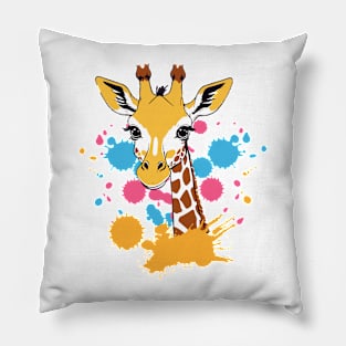 Awesome Giraffe adorable animal Birthday Surprise Pillow