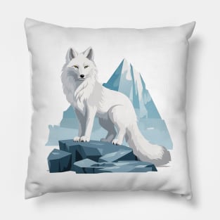Arctic Fox Pillow
