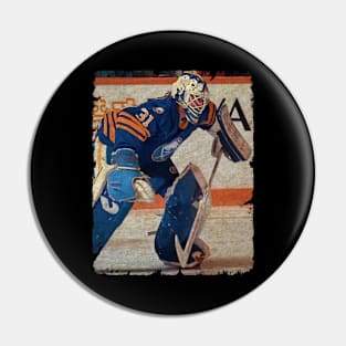 Daren Puppa, 1993 in Buffalo Sabres (215 GP) Pin