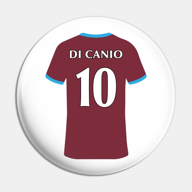 Di Canio Jersey Pin by slawisa