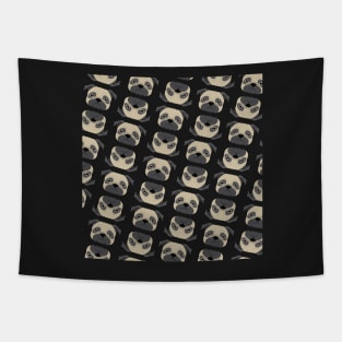 Pug, Pug Life, Pugs, Design, Vector, Artwork, Pattern Tapestry