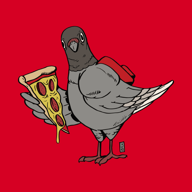 Pizza Pigeon by Thomcat23