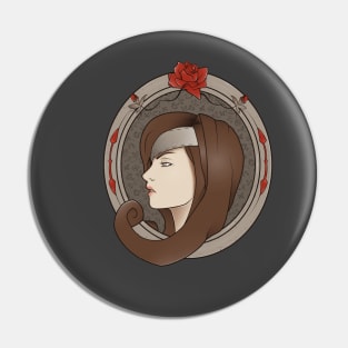 Rose of May Pin