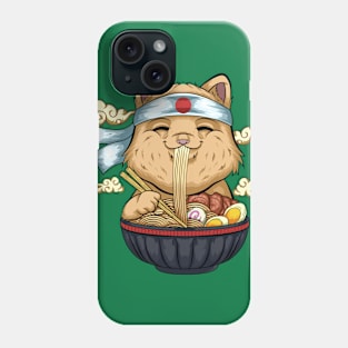 Chinese food cat lovers Phone Case