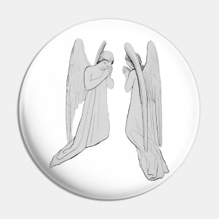 Angels Praying - Angelic Prayer Pin