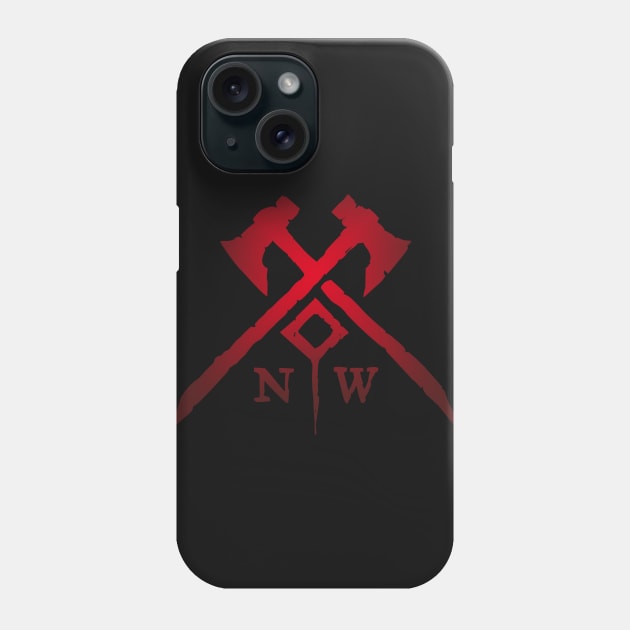 New World - basic red Phone Case by Rackham