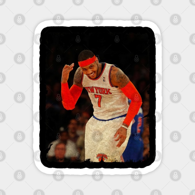 Carmelo Anthony, New York Knicks Highlights Magnet by Wendyshopart