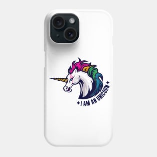 i am an unicorn Phone Case