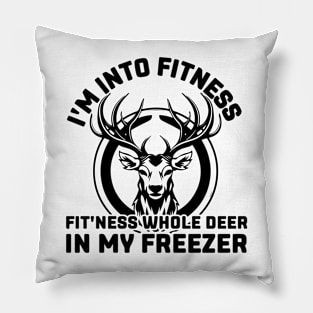 Fitness Deer Pillow