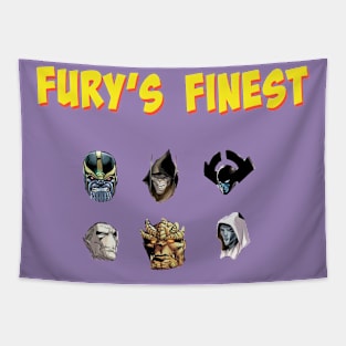 Fury's Finest Logo The Black Order Tapestry