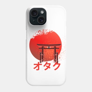 "Otaku"In Katakana, Japanese Sakura Phone Case