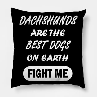 Dachshund Girls Ladies Cute Dog Puppy Pillow