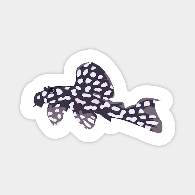 pleco fish lover Magnet by TagFlip